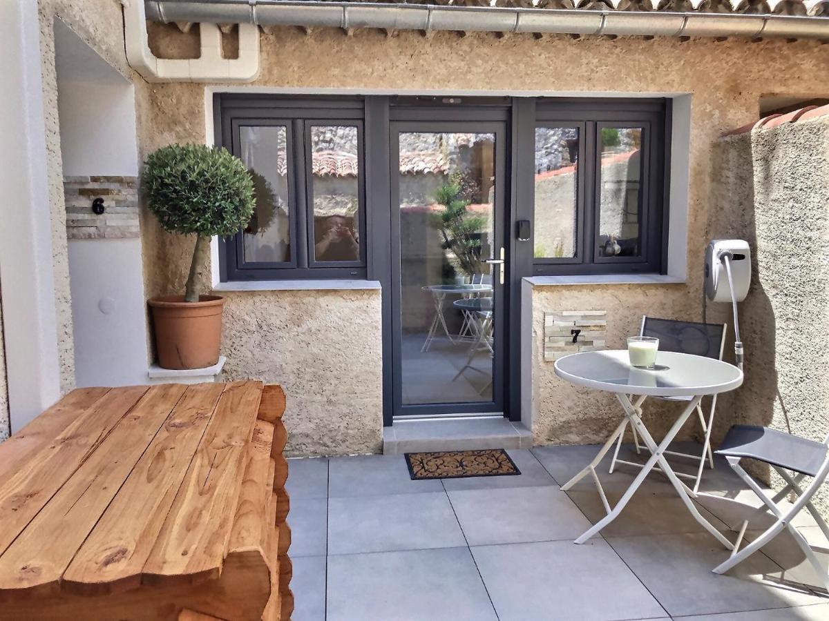 דירות Studio Tout Confort, Terrasse, Calme Moustiers #7 מראה חיצוני תמונה